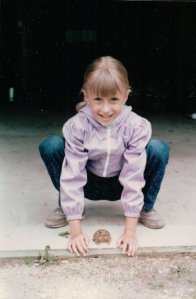 young me with toad